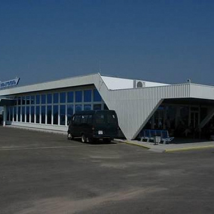 Входная группа Аэропорт Севастополя Бельбек. 