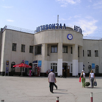 Входная группа Автовокзал Симферополь. 