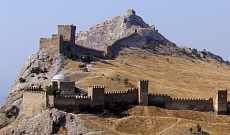 Входная группа Генуэзская крепость (Судакская крепость).  Генуэзская крепость,  1
